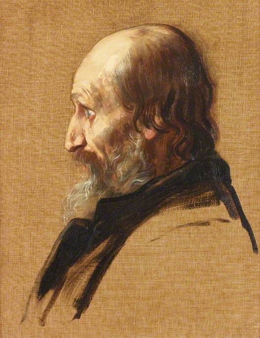Order Art Reproductions Thomas Dixon (1831–1880), 1879 by Alphonse Legros (1837-1911, France) | ArtsDot.com
