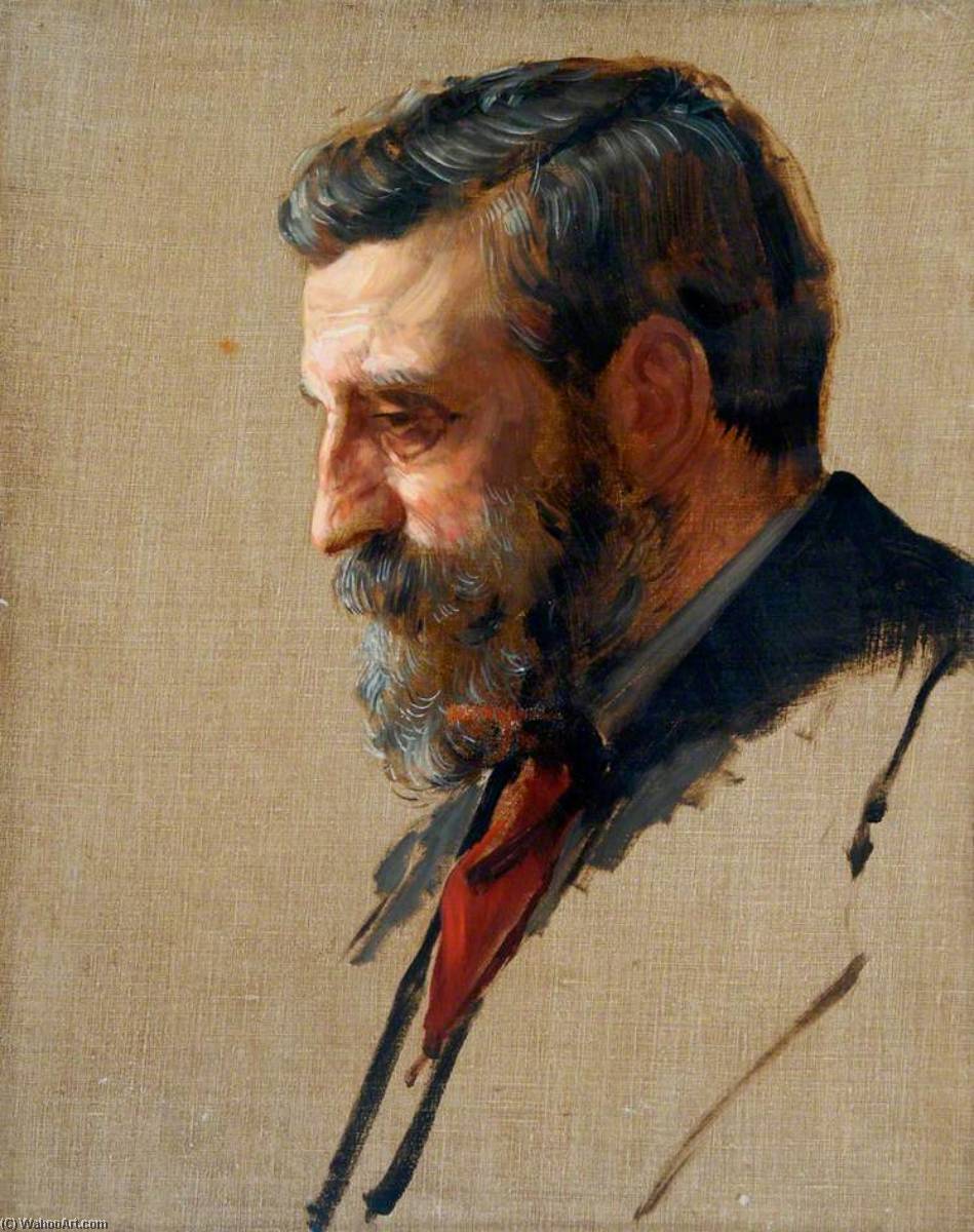 顺序 畫複製 William Cosens Way(1833-1905), 1862 通过 Alphonse Legros (1837-1911, France) | ArtsDot.com