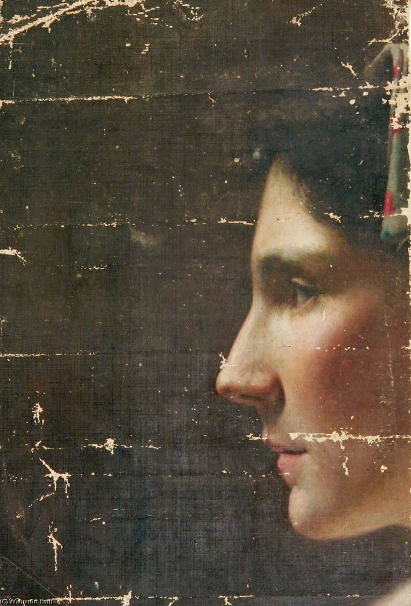 Portrait of a Woman by Walter Dexter (1876-1958) Walter Dexter | ArtsDot.com