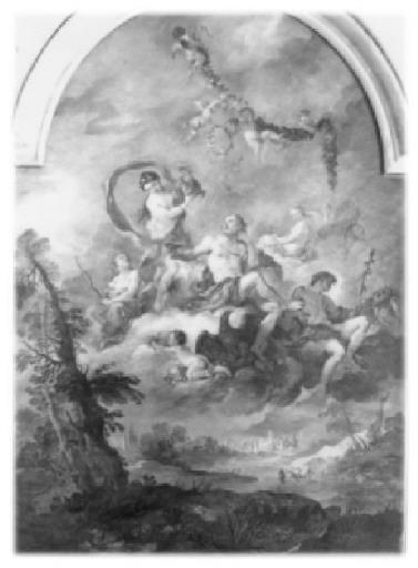 Holen Museumsqualität Prints Jupiter servi par Hébé (histoire des Dieux) von Charles Joseph Natoire (1700-1777, France) | ArtsDot.com