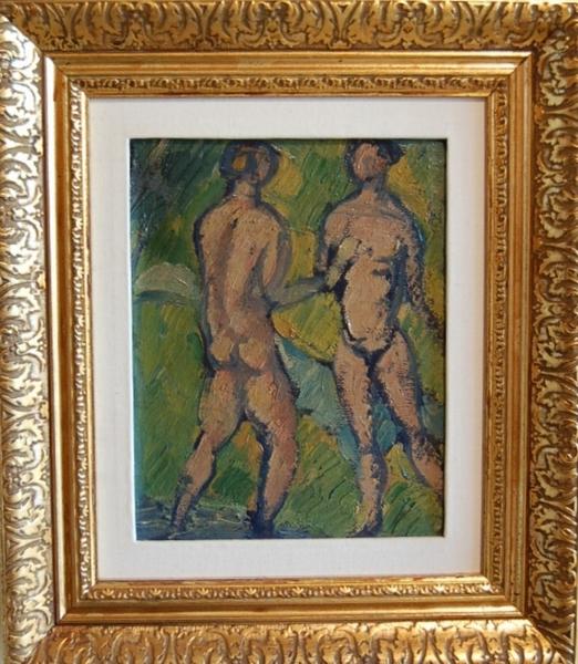 Pedir Reproducciones De Pinturas Baigneurs de Emile Bernard (1868-1941, France) | ArtsDot.com