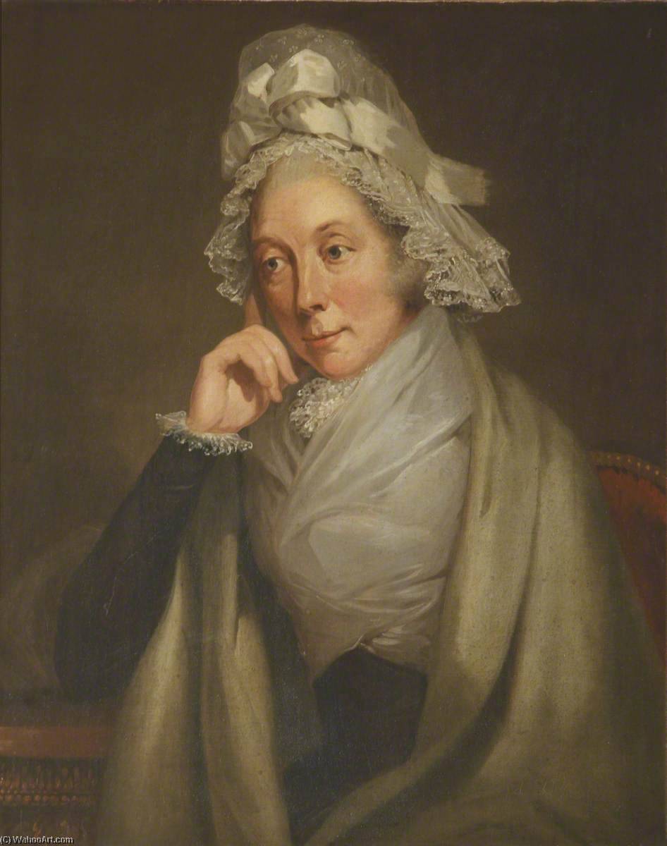 Order Paintings Reproductions Mary Priestley (1743–1796) (wife of Joseph Priestley) by James Millar (1735-1805) | ArtsDot.com