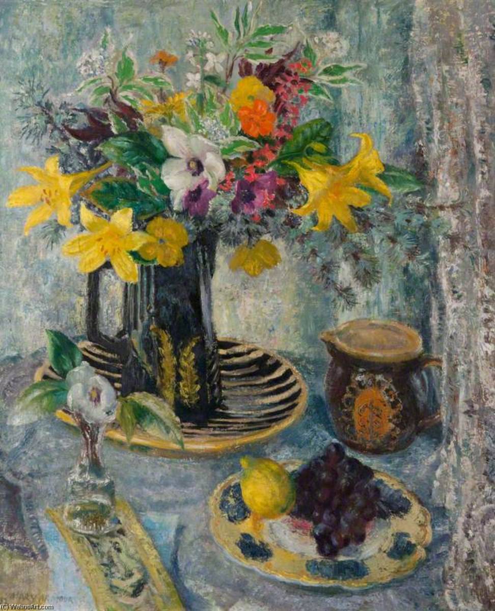 Still Life with Day Lilies by Mary Nicol Neill Armour (1902-2000) Mary Nicol Neill Armour | ArtsDot.com
