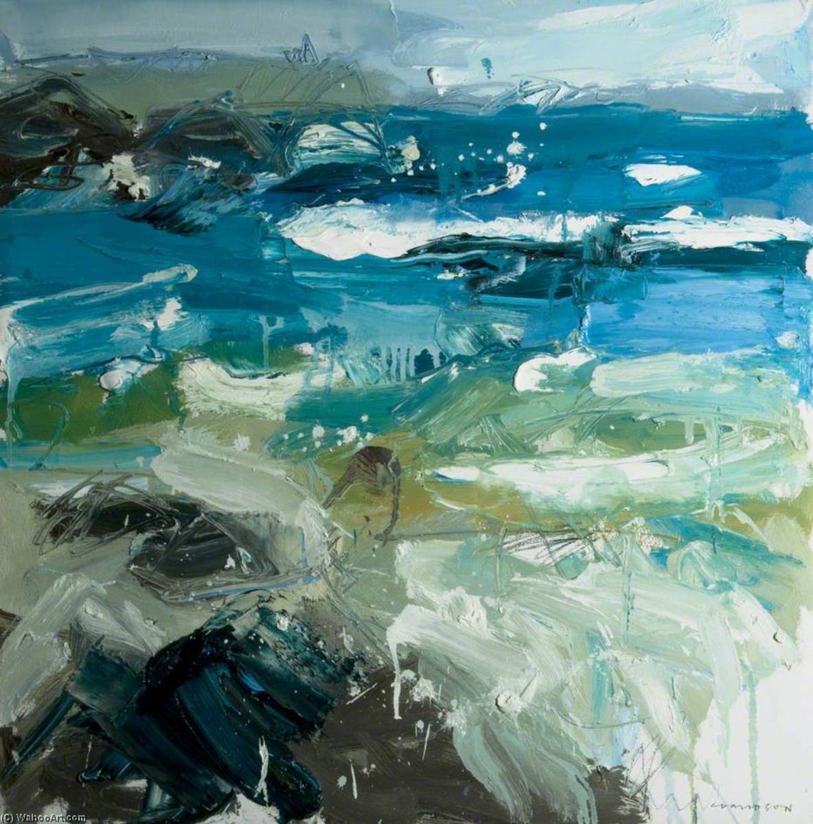 The Atlantic from Portstewart, 2004 by Colin Davidson Colin Davidson | ArtsDot.com