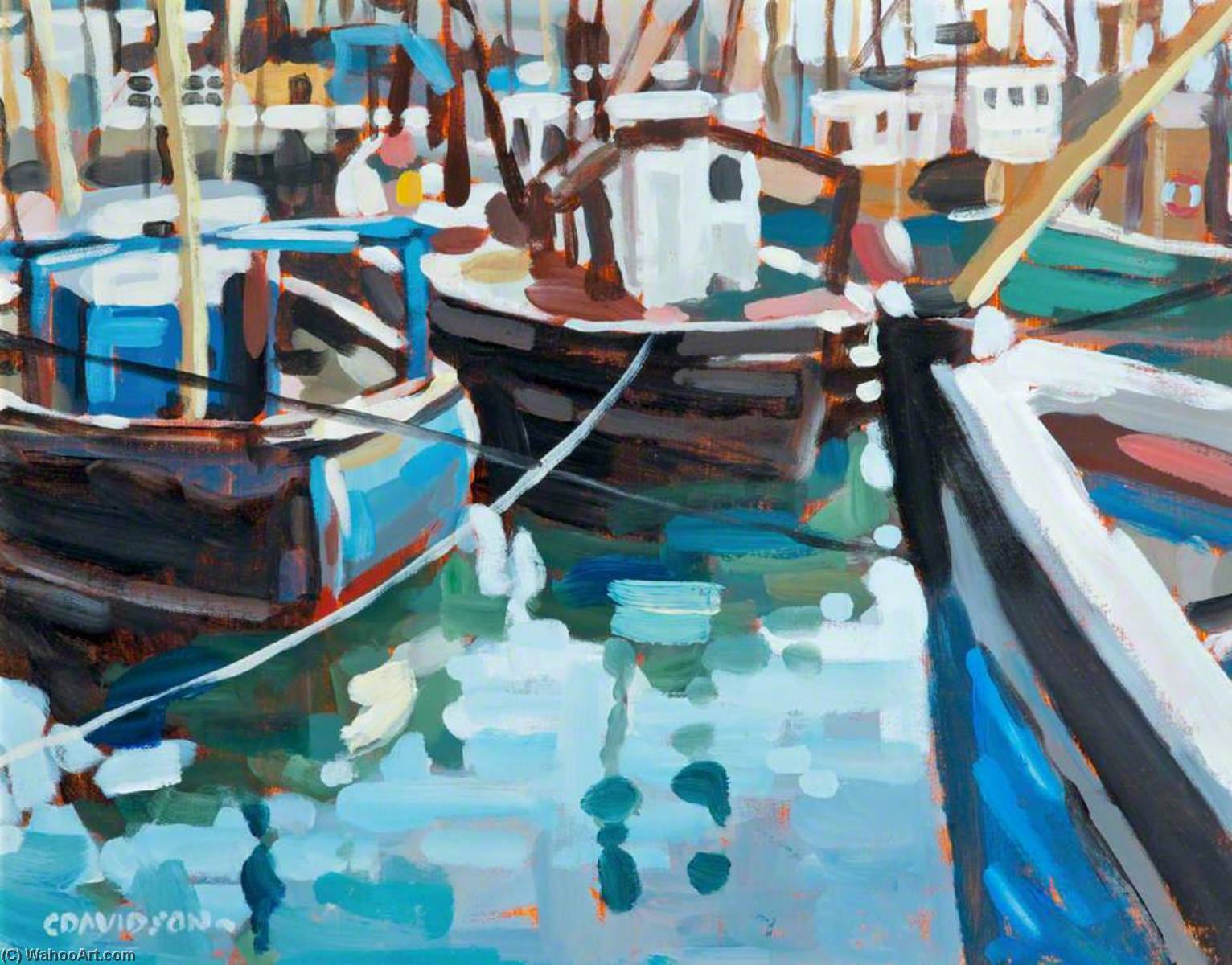 Fishing Boats by Colin Davidson Colin Davidson | ArtsDot.com