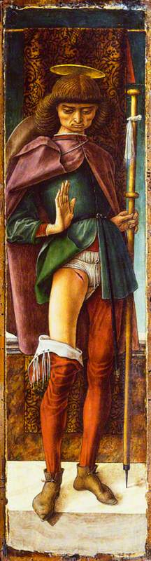 Order Oil Painting Replica Saint Roch, 1480 by Carlo Crivelli (1435-1495, Italy) | ArtsDot.com