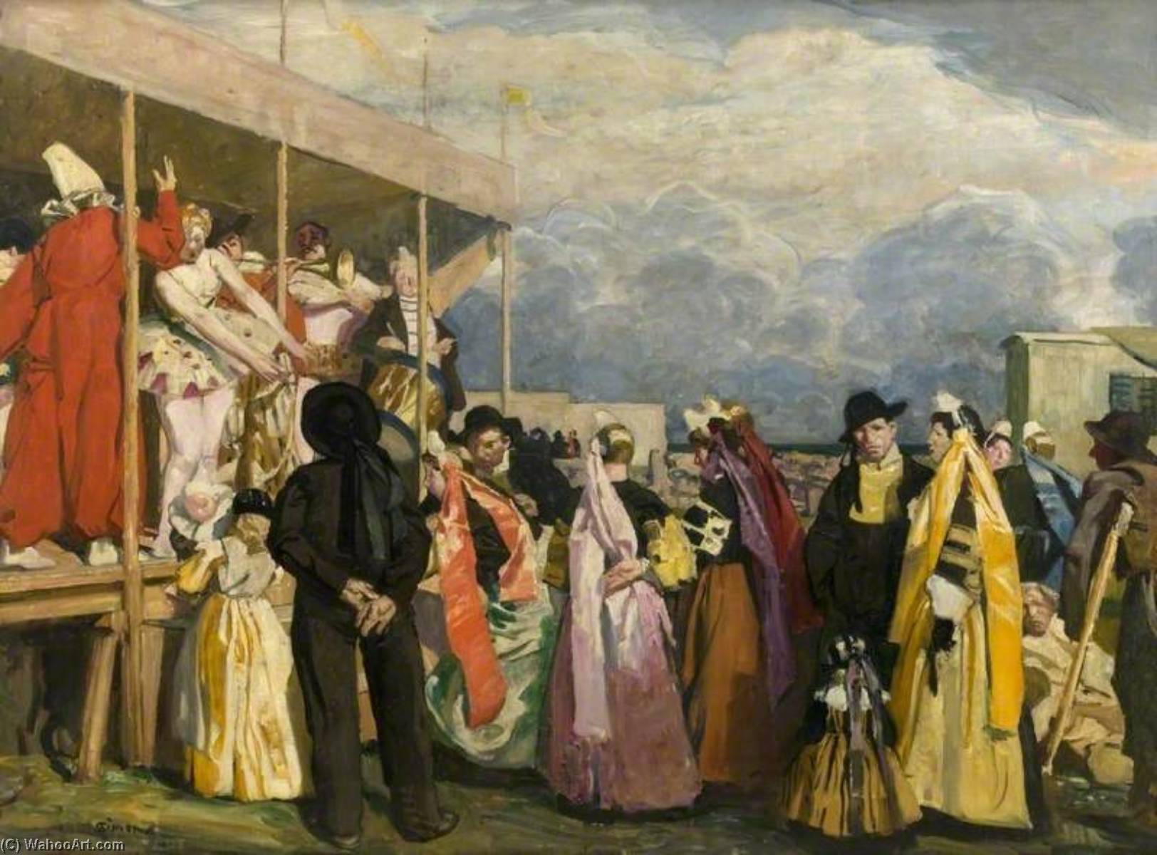 Buy Museum Art Reproductions The Fair by Lucien Simon (1861-1945) | ArtsDot.com
