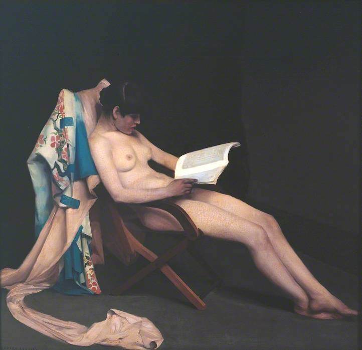 Order Oil Painting Replica The Reading Girl, 1886 by Théodore Casimir Roussel (1847-1926, France) | ArtsDot.com