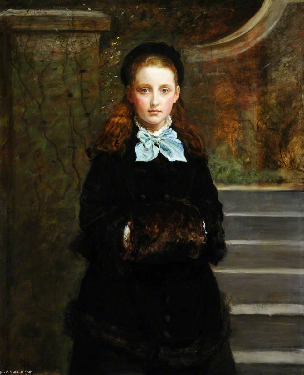 順序 絵画のコピー アーティストの娘であるアリス、健康の映像, 1874 バイ John Everett Millais | ArtsDot.com