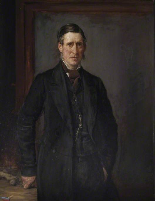 Order Oil Painting Replica Sir James Paget (1814–1899), Bt, Lecturer and Surgeon at St Bartholomew`s Hospital, 1872 by John Everett Millais | ArtsDot.com
