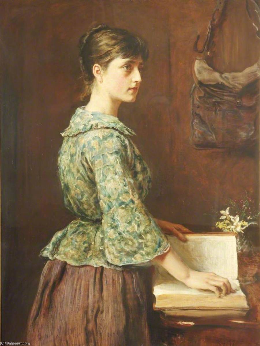 顺序 藝術再現 良好决心。, 1877 通过 John Everett Millais | ArtsDot.com