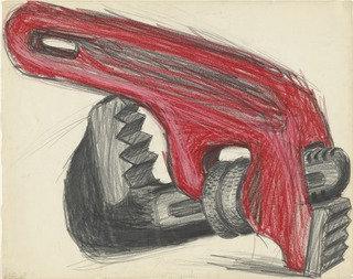 Buy Museum Art Reproductions Untitled (Tool), 1964 by Lee Lozano (Inspired By) (1930-1999, United States) | ArtsDot.com
