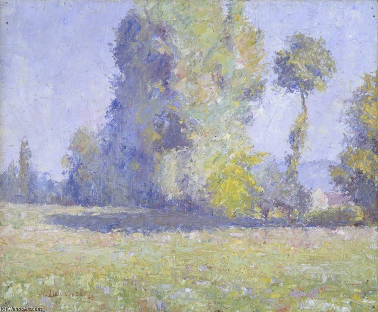 Order Oil Painting Replica French Landscape, 1895 by Wynford Dewhurst (1864-1941) | ArtsDot.com