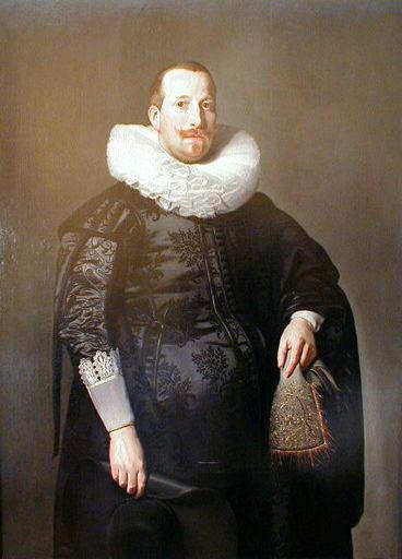Order Oil Painting Replica Portrait d`Henrick Verburg by Thomas De Keyser (1596-1667, Netherlands) | ArtsDot.com