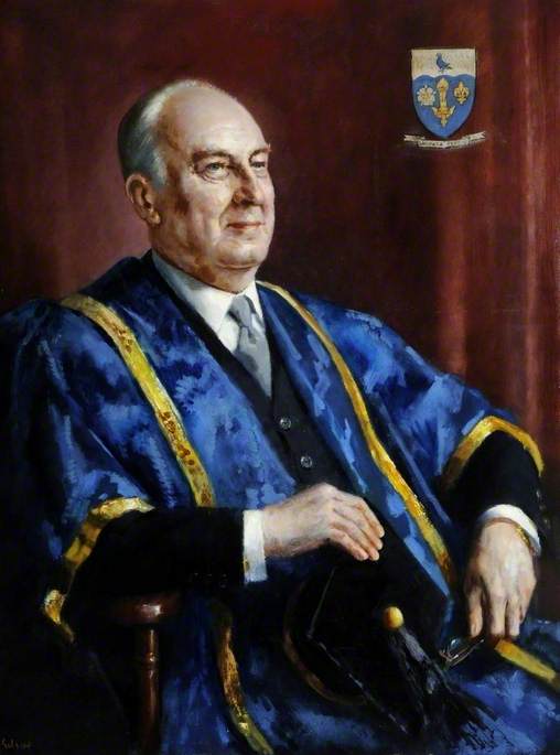 Buy Museum Art Reproductions Professor Stanley Dennison (1912–1992), CBE by John Thomas Young Gilroy (Inspired By) (1898-1985, United Kingdom) | ArtsDot.com