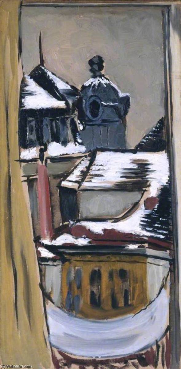 Buy Museum Art Reproductions View from the Window, Vienna (Blick aus dem Fenster, Wien), 1925 by Marie Louise Von Motesiczky (Inspired By) (1906-1996) | ArtsDot.com