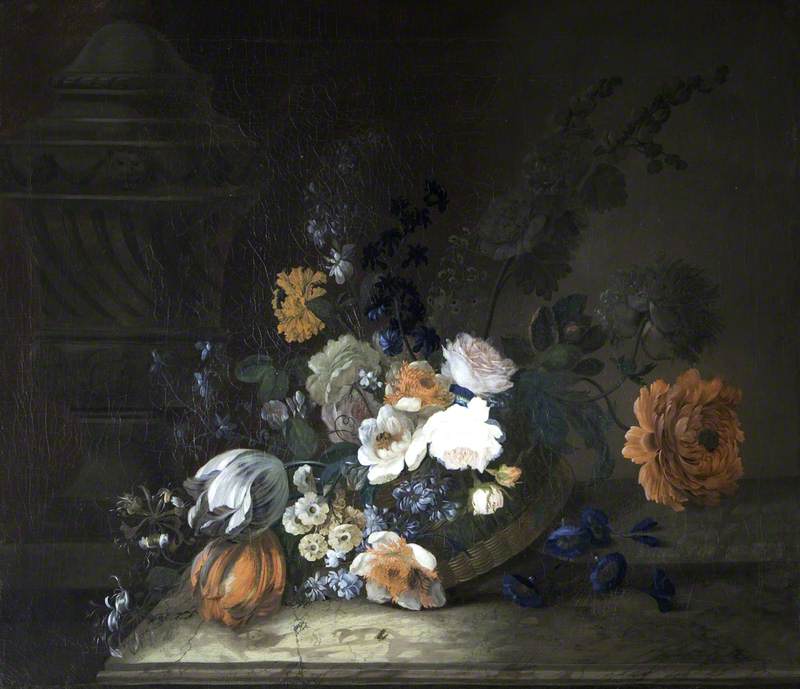 A Basket of Flowers, 1768 by Peter Brown Peter Brown | ArtsDot.com