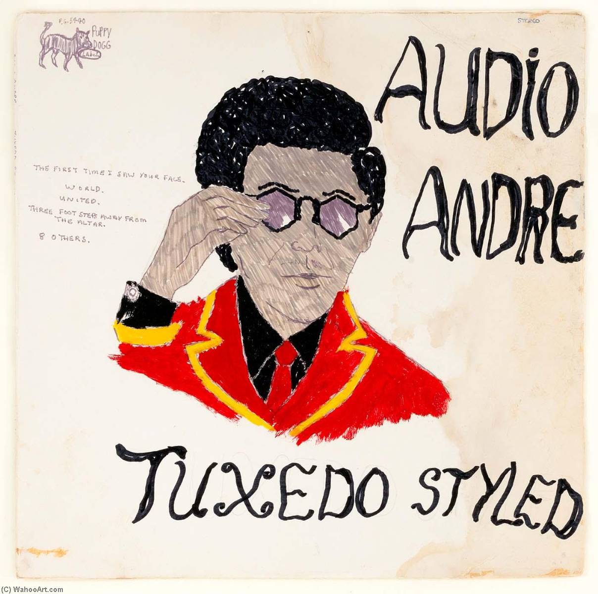 AUDIO ANDRE TUXEDO STYLED, 1972 by Mingering Mike Mingering Mike | ArtsDot.com