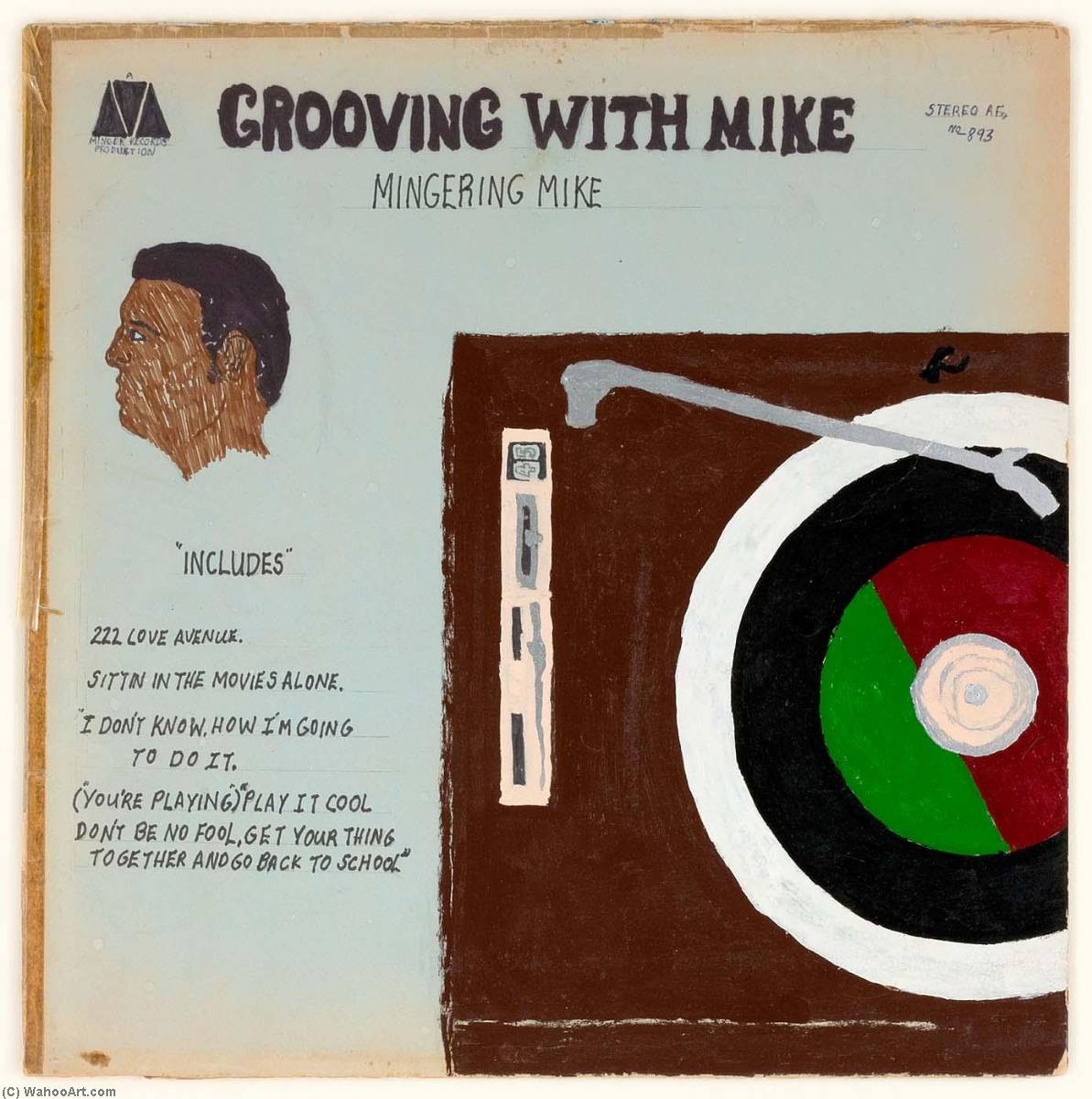 GROOVING WITH MIKE, MINGERING MIKE, 1970 by Mingering Mike Mingering Mike | ArtsDot.com