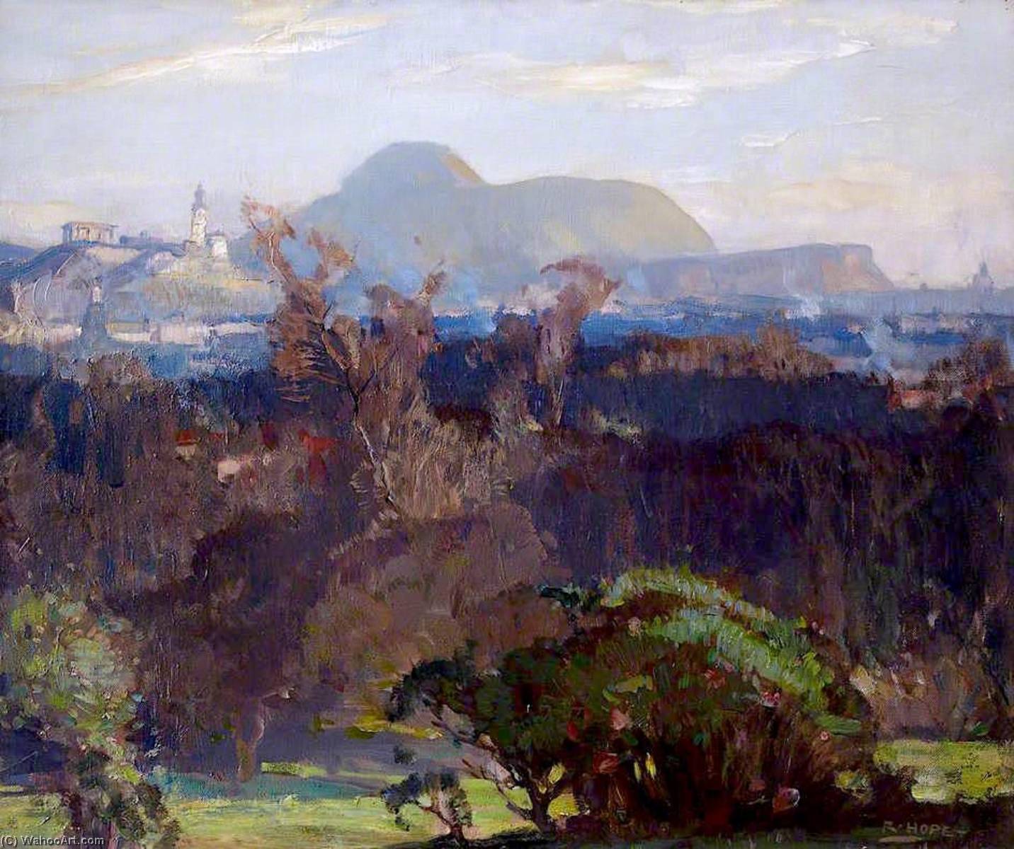 Buy Museum Art Reproductions Edinburgh from the Arboretum by Robert Hope (1869-1936) | ArtsDot.com