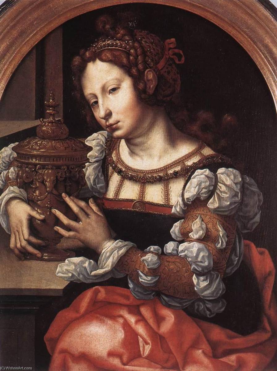 Adquirir Reproduções De Pinturas Lady Portrayed como Maria Madalena, 1530 por Jan Gossart (1478-1532) | ArtsDot.com