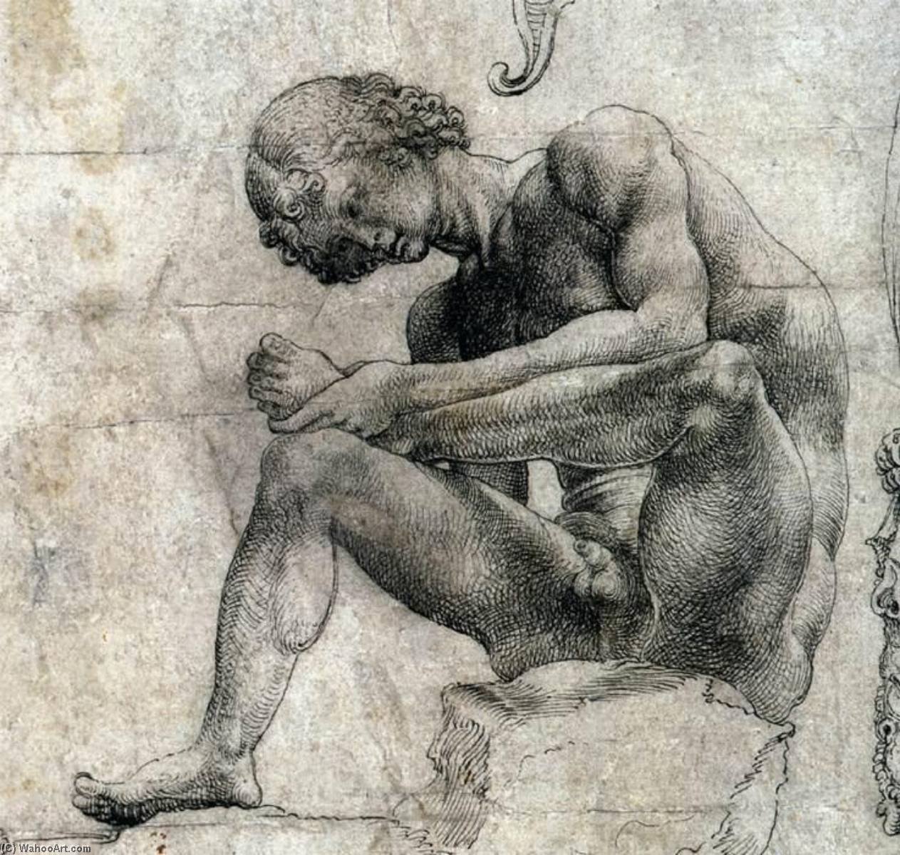 Order Art Reproductions Study after the Spinario (detail), 1509 by Jan Gossart (1478-1532) | ArtsDot.com