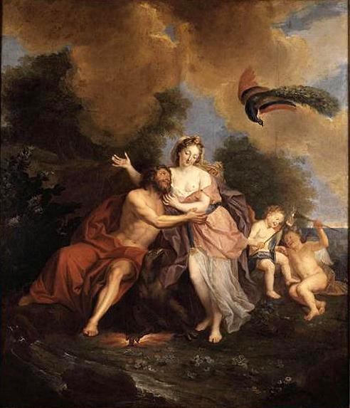 Bestellen Museumsqualität Prints Jupiter und Juno auf Mount Ida, 1699 von Antoine Coypel Ii (1661-1722) | ArtsDot.com