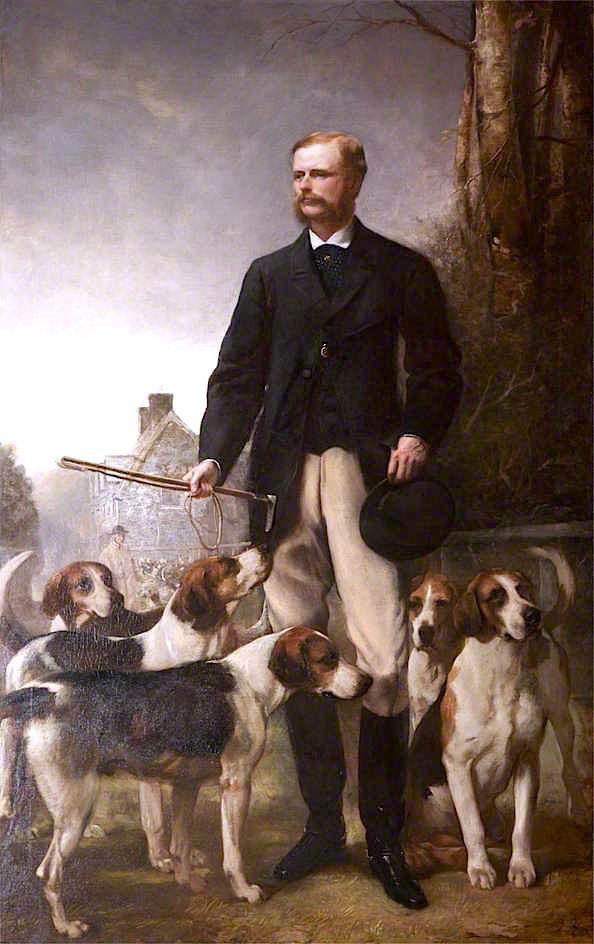 Buy Museum Art Reproductions The Honourable Mark George Kerr Rolle, High Steward, 1871 by Henry Richard Graves (1818-1882) | ArtsDot.com