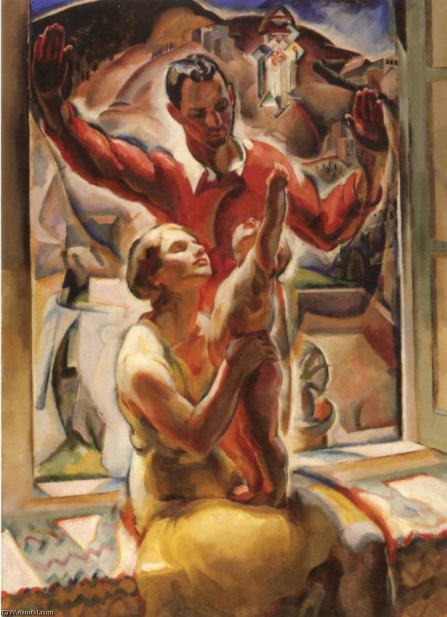 Order Paintings Reproductions The Herwigs, 1928 by Edouard Vysekal (1890-1939) | ArtsDot.com
