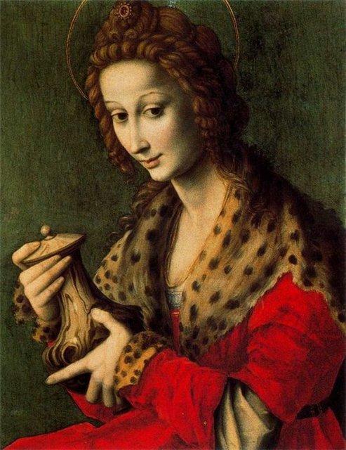 Kauf Museum Kunstreproduktionen Mary Magdalena, 1545 von Il Bacchiacca (1494-1557) | ArtsDot.com