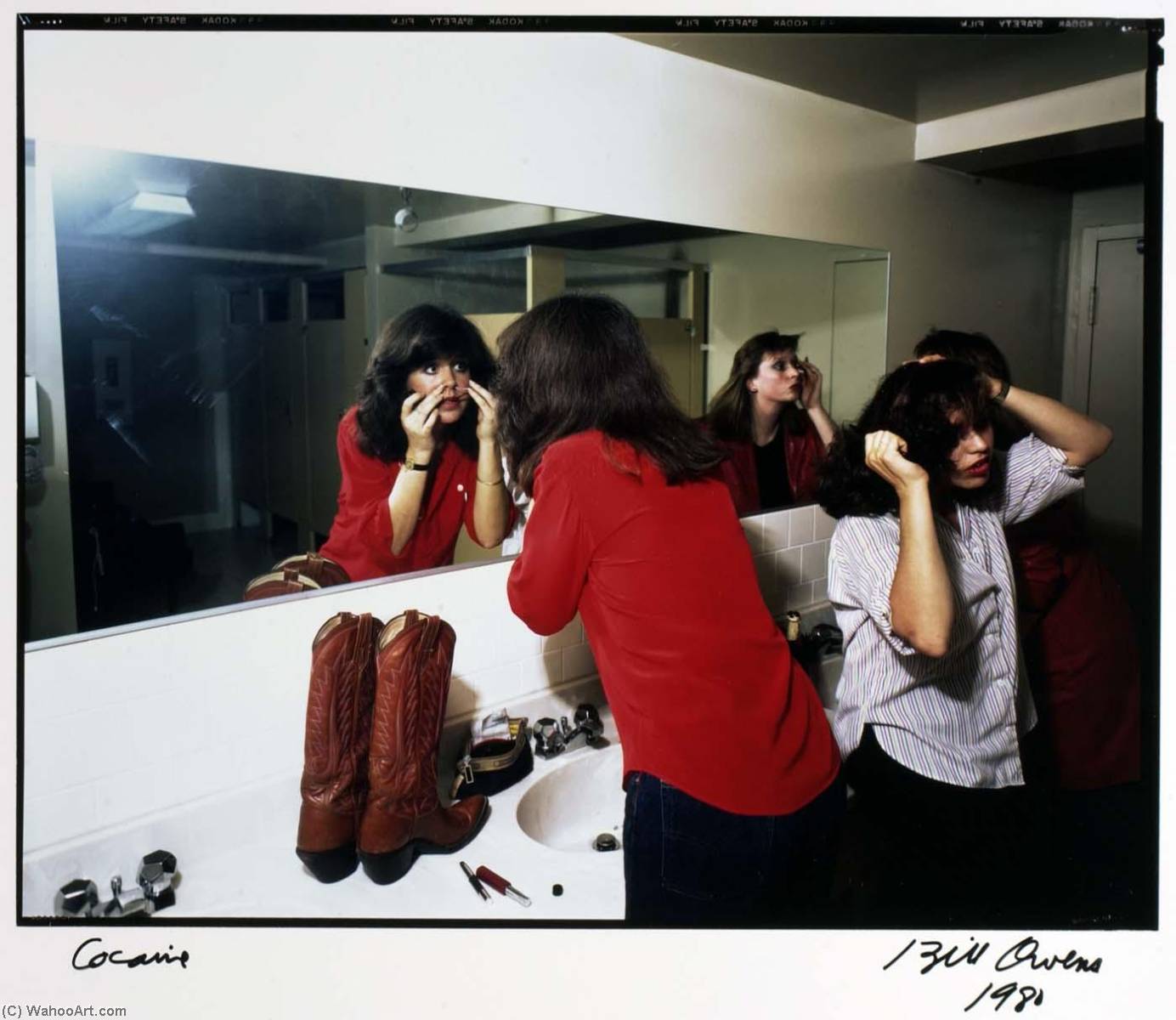 Cocaine, from the Los Angeles Documentary Project, 1980 by Bill Owens Bill Owens | ArtsDot.com