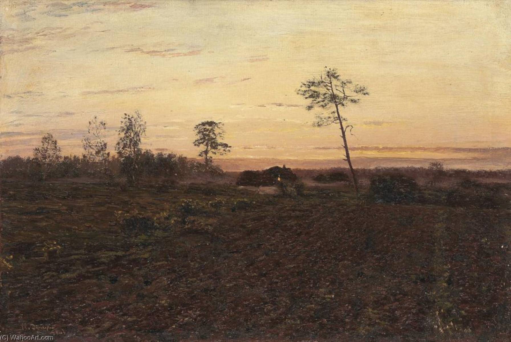 Buy Museum Art Reproductions Evening, 1903 by Nikolai Nikanorovich Dubovskoy (1859-1918) | ArtsDot.com