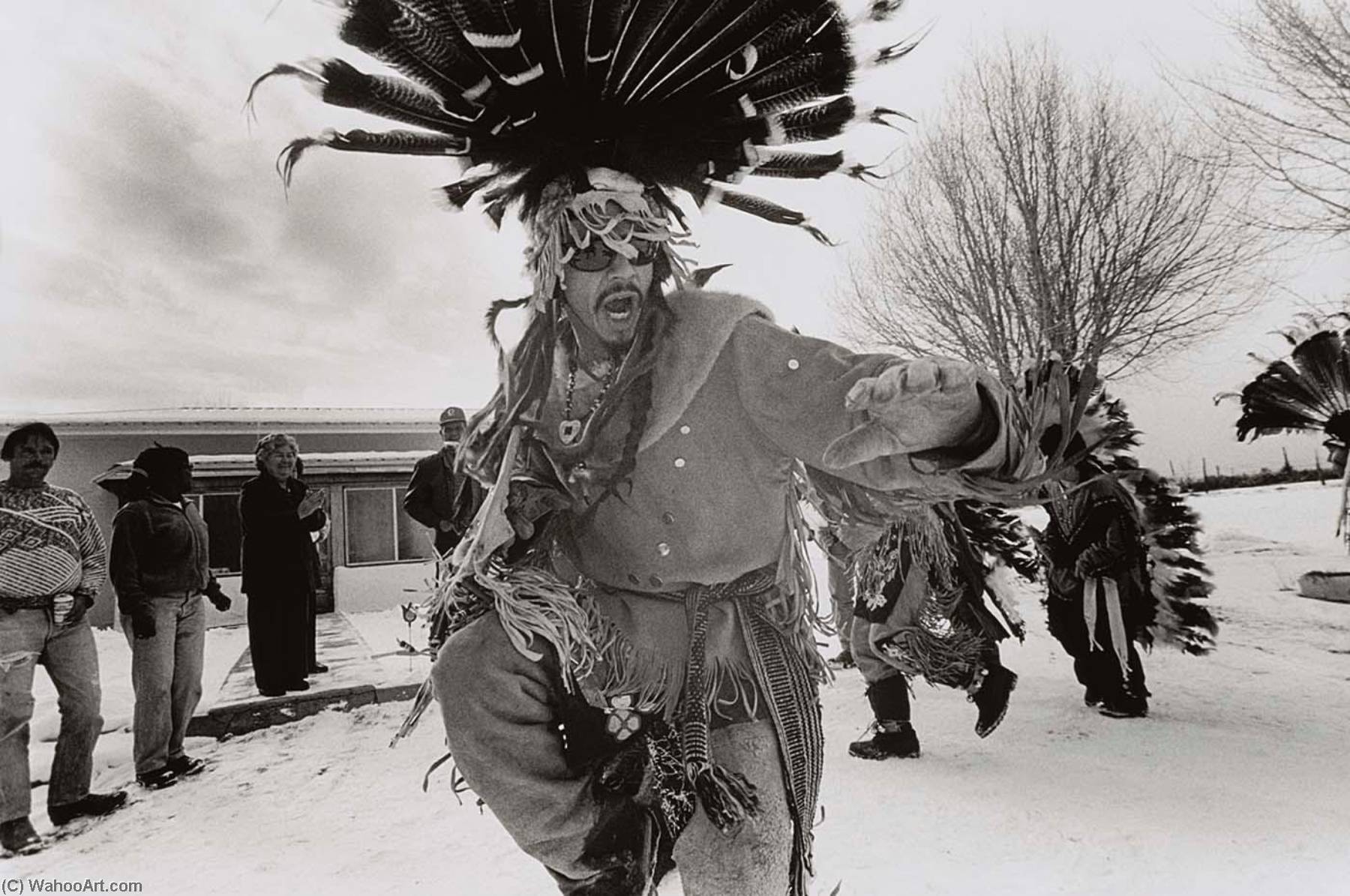 El Comanche David, Talpa, NM, 1996 by Miguel A Gandert Miguel A Gandert | ArtsDot.com