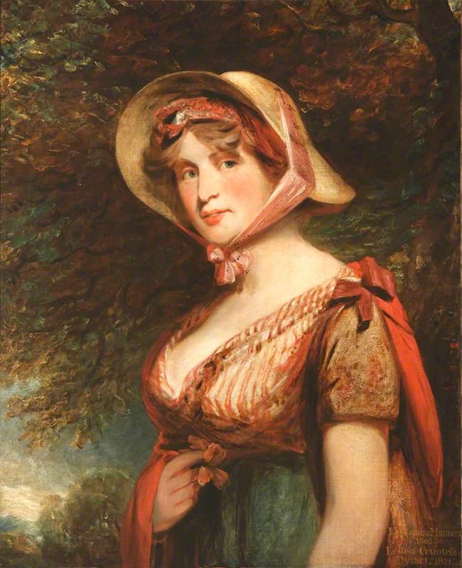 Order Oil Painting Replica Lady Louisa Tollemache, Countess of Dysart (after John Hoppner), 1823 by John Constable (1776-1837, United Kingdom) | ArtsDot.com