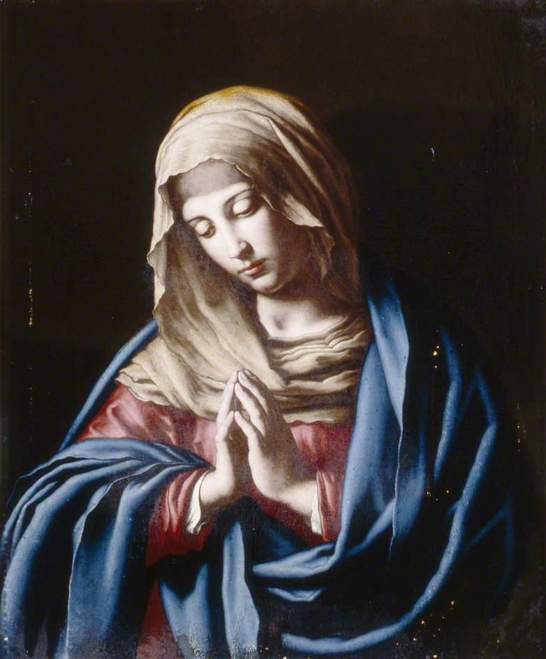 Buy Museum Art Reproductions Madonna in Prayer by Giovanni Salvi Da Sassoferrato (1609-1685) | ArtsDot.com