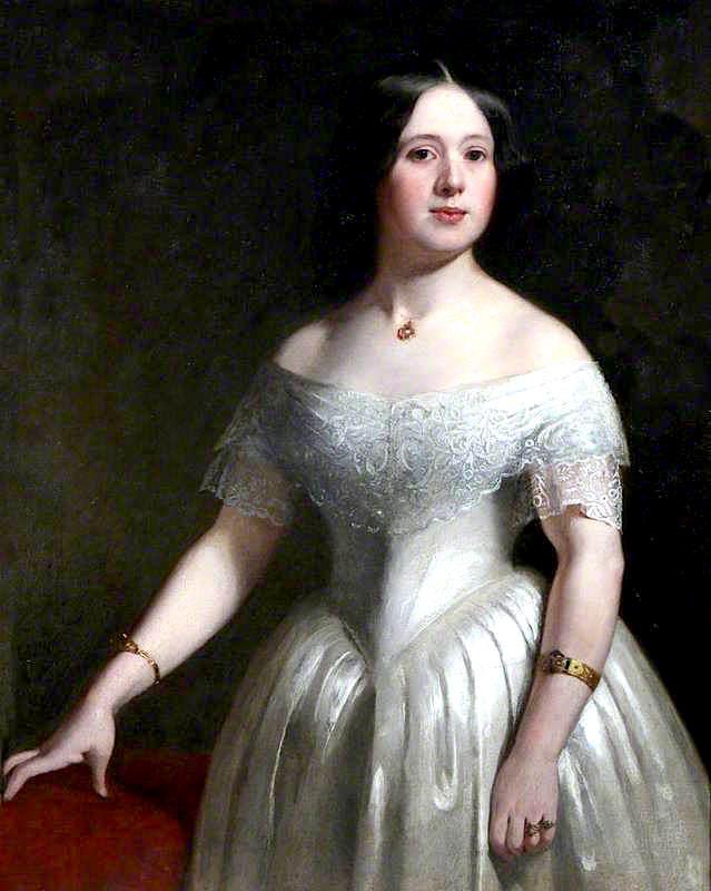 Buy Museum Art Reproductions Mary Barclay, née Rose, the Artist`s Wife, 1865 by John Maclaren Barclay (1811-1886) | ArtsDot.com