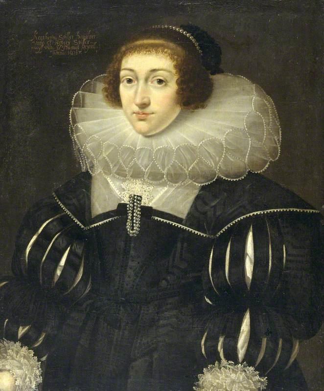 Buy Museum Art Reproductions Katheryn Spiller, Lady Reynell, 1631 by Cornelis Jonson Van Ceulen | ArtsDot.com