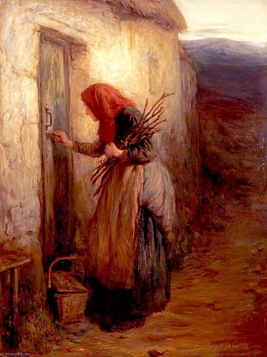 顺序 油畫 A Lonely Life 。, 1873 通过 Hugh Cameron Wilson (1885-1952) | ArtsDot.com