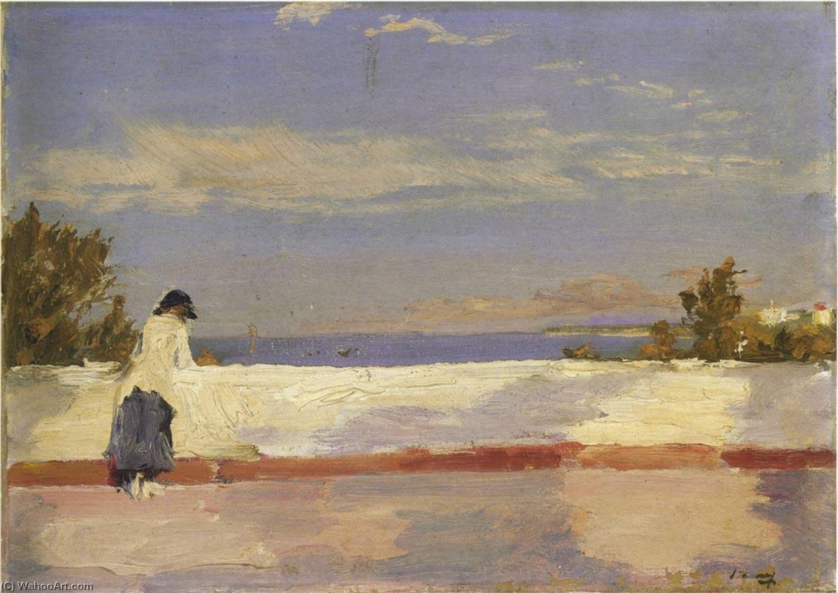 Order Oil Painting Replica Hazel in Tangier, 1911 by John Lavery | ArtsDot.com