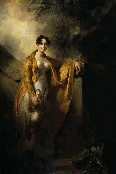 Order Paintings Reproductions Justina Camilla Wynne, Mrs Alexander Finlay of Glencorse (1785 1814), 1810 by Henry Raeburn (1756-1823, United Kingdom) | ArtsDot.com