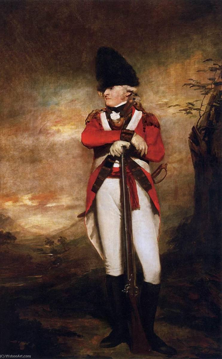 Buy Museum Art Reproductions Captain Hay of Spot by Henry Raeburn (1756-1823, United Kingdom) | ArtsDot.com