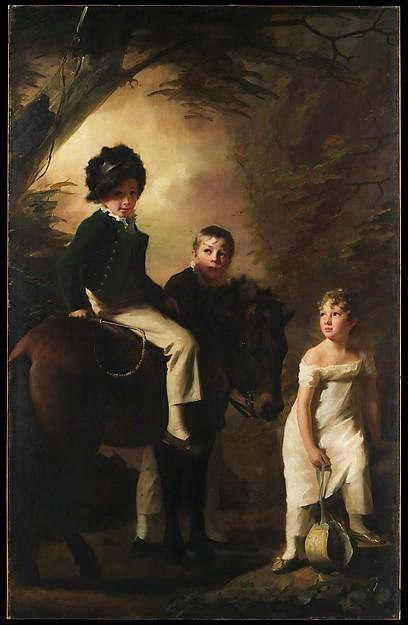 Order Art Reproductions The Drummond Children by Henry Raeburn (1756-1823, United Kingdom) | ArtsDot.com
