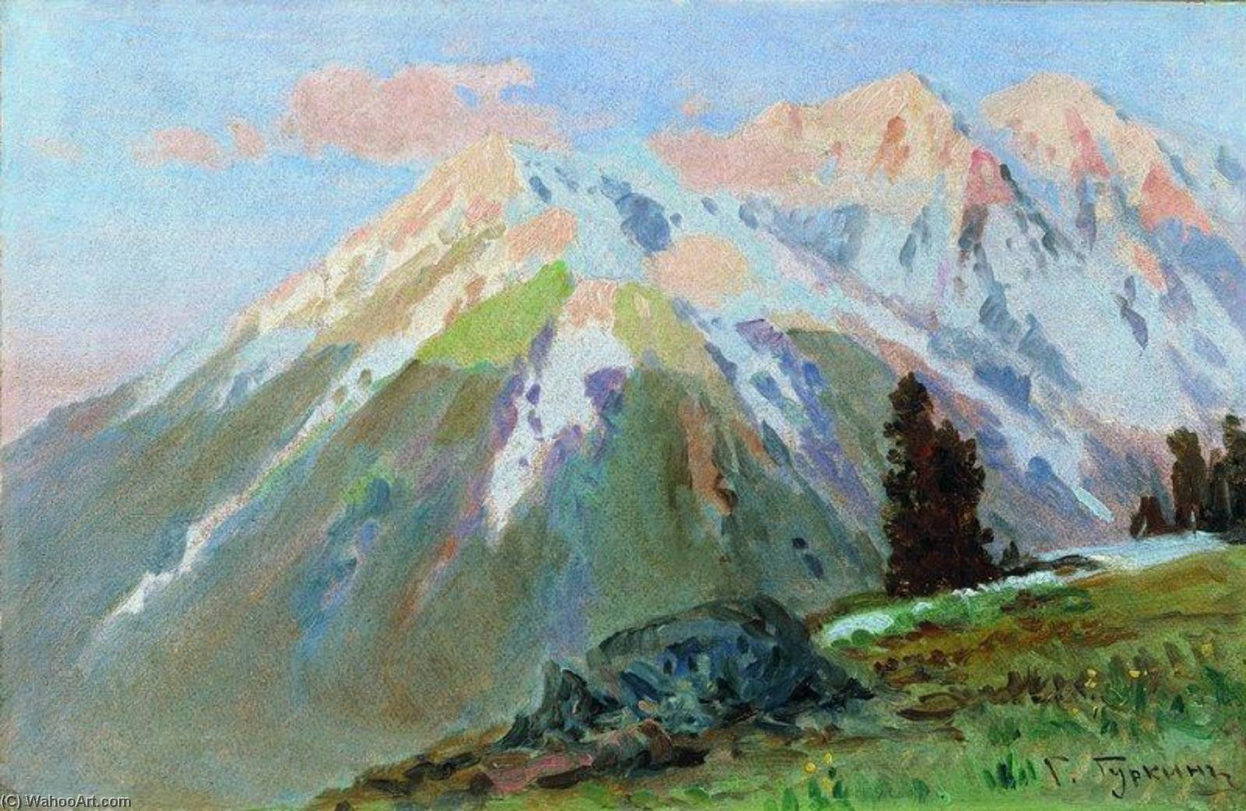 Obtenir Reproductions De Peintures Paysage de Grigory Gurkin (1870-1937) | ArtsDot.com