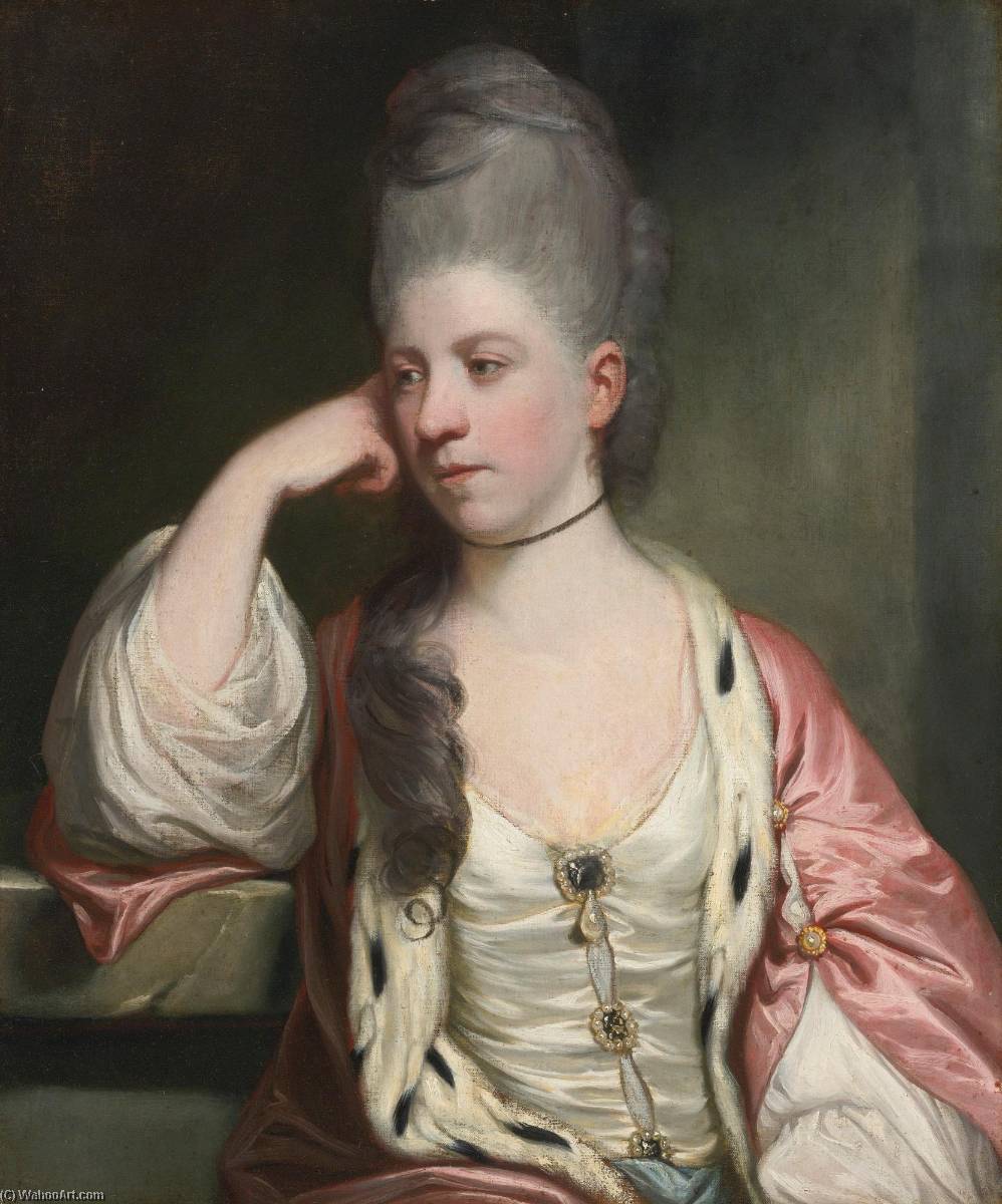 Buy Museum Art Reproductions Portrait of Miss Anne Mead, 1772 by Joshua Reynolds | ArtsDot.com