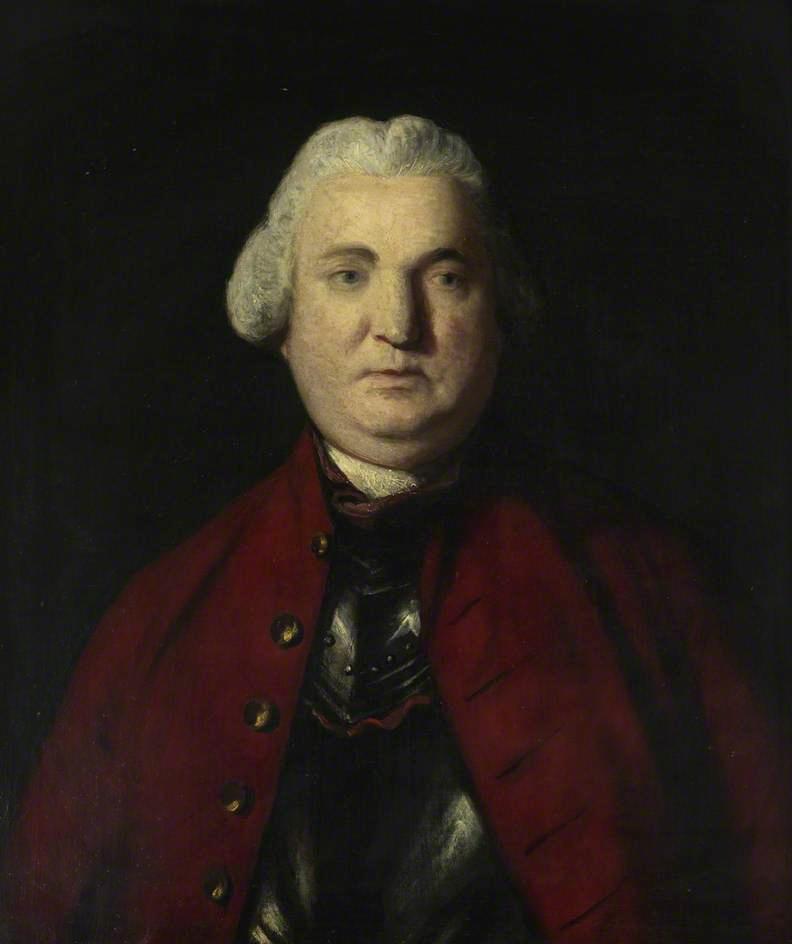 顺序 畫複製 劳伦斯·劳伦斯少将,东印度群岛总司令, 1761 通过 Joshua Reynolds | ArtsDot.com