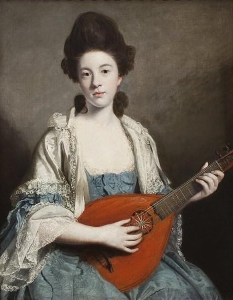 Order Oil Painting Replica Mrs Froude, née Phyllis Hurrell, 1762 by Joshua Reynolds | ArtsDot.com