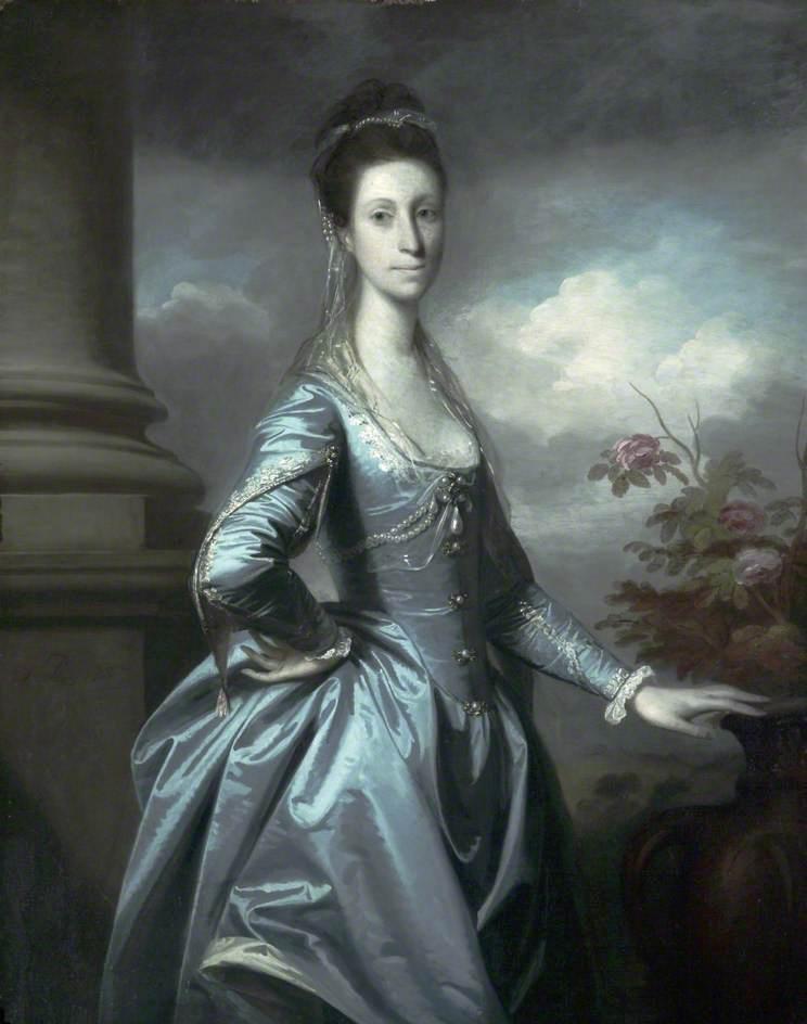 Order Paintings Reproductions Miss Elizabeth Ingram, 1757 by Joshua Reynolds | ArtsDot.com