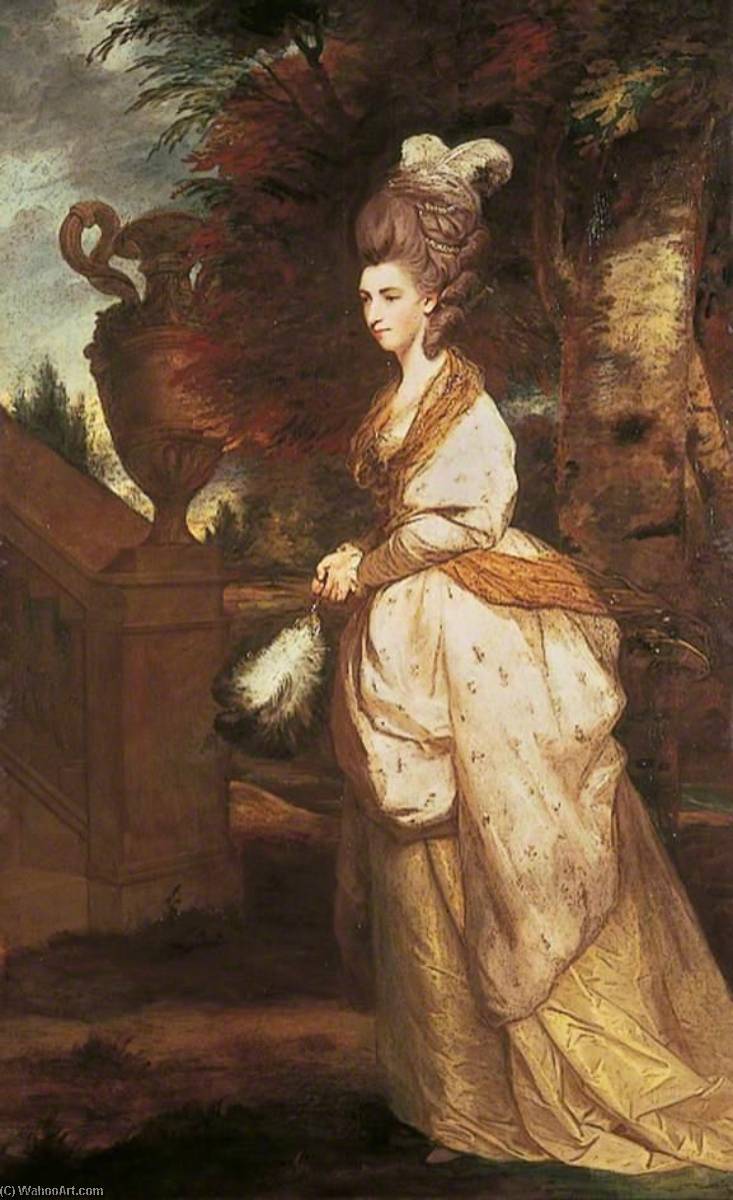 Buy Museum Art Reproductions Lady Hertford, 1781 by Joshua Reynolds | ArtsDot.com