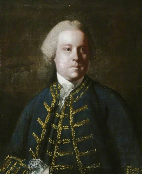 順序 「アート再現 Nathaniel cholmley, ウィットビー・アビーでマノーの主, 1762 バイ Joshua Reynolds | ArtsDot.com