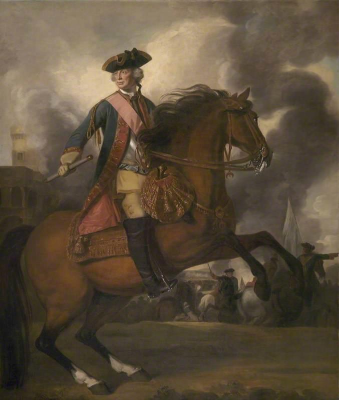 Order Paintings Reproductions Lord Ligonier, 1760 by Joshua Reynolds | ArtsDot.com